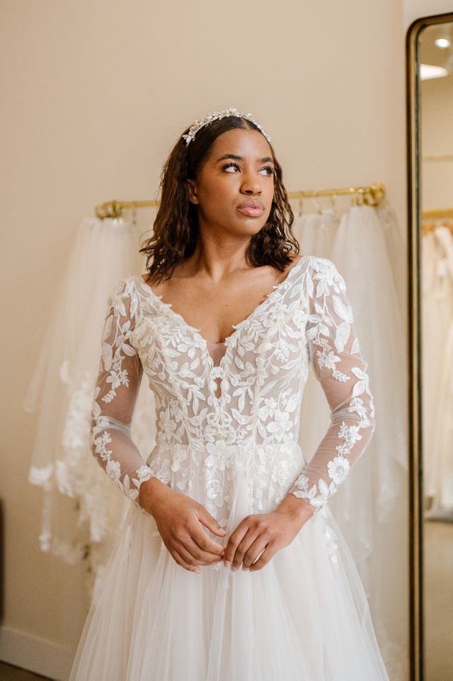 stella york wedding dresses long sleeve Sample Stella York 7831 Wedding Dress